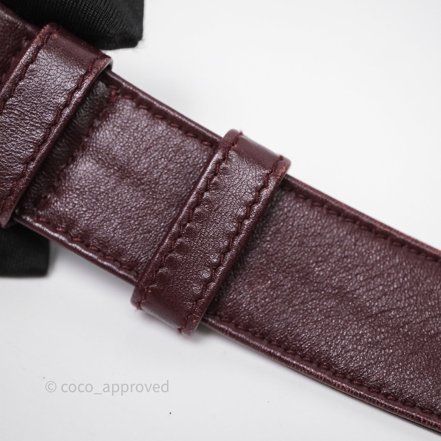 Miu Miu Bumbag Burgundy/Pink Gold Hardware