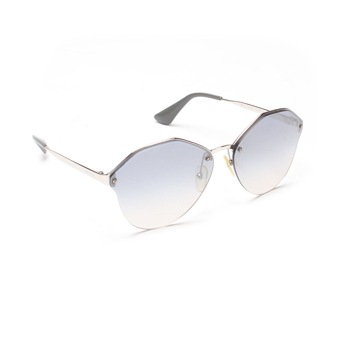Luxury PradaOversized Tinted Sunglasses