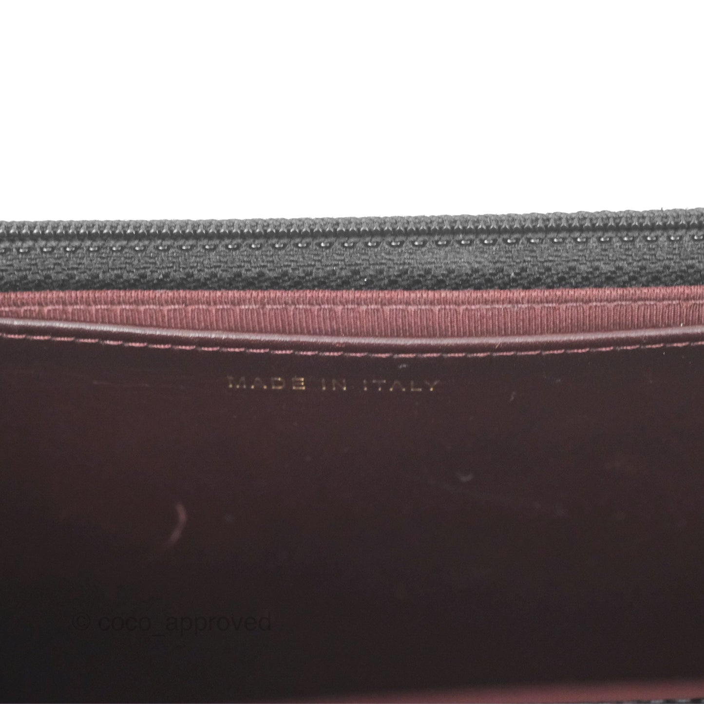 Chanel Quilted Classic Wallet On Chain WOC Black Caviar Gold Hardware