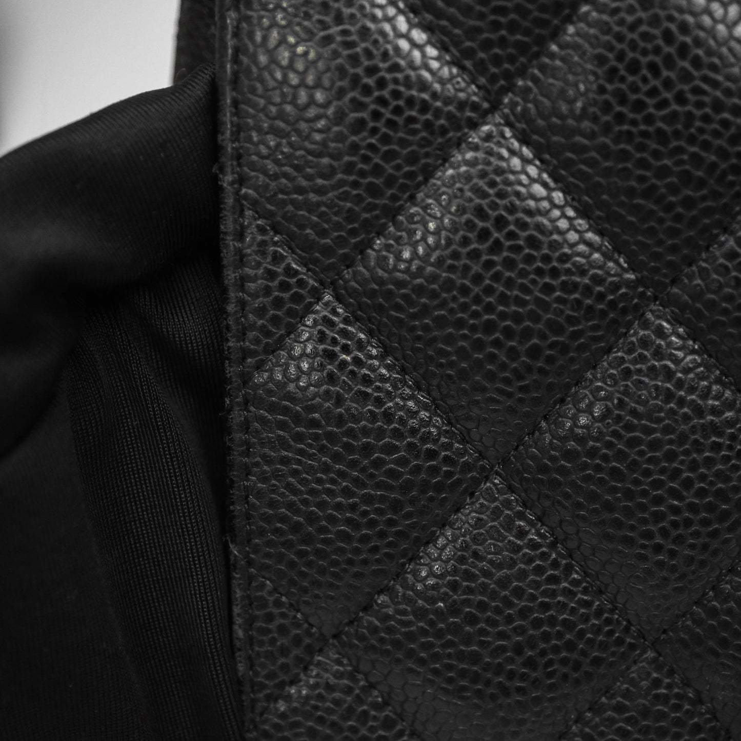 Chanel Jumbo Single Flap Black Caviar Gold Hardware⁣⁣