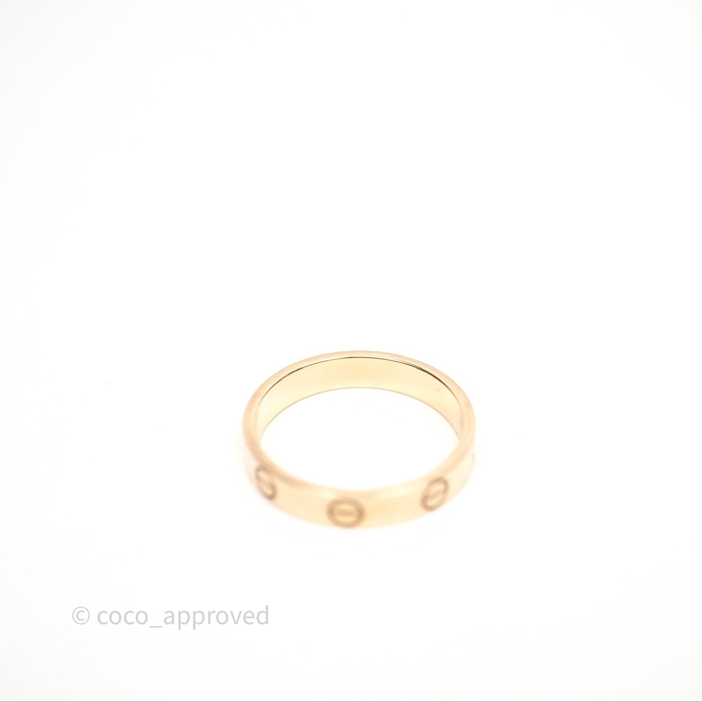 Cartier Love Ring Small Model Rose Gold