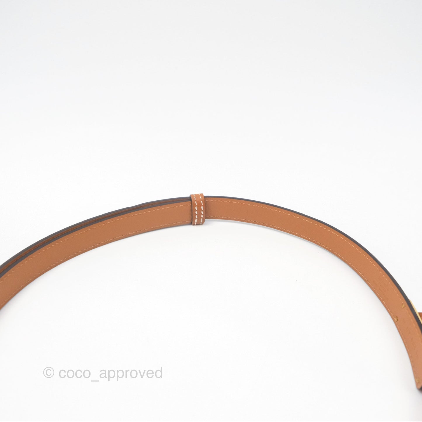 Hermès Kelly Buckle Belt 37 Gold Epsom Gold Hardware