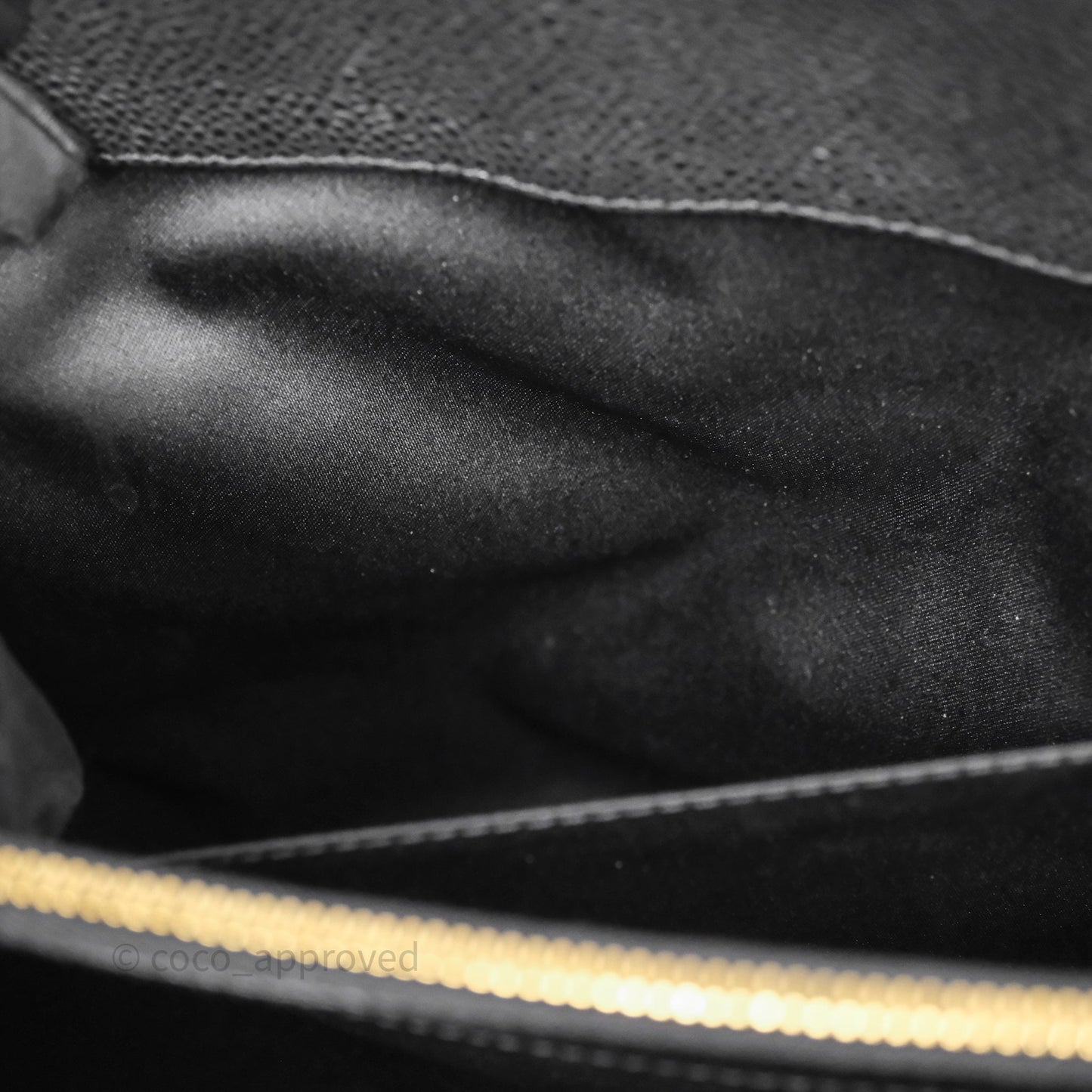 Chanel GST Black Caviar Gold Hardware