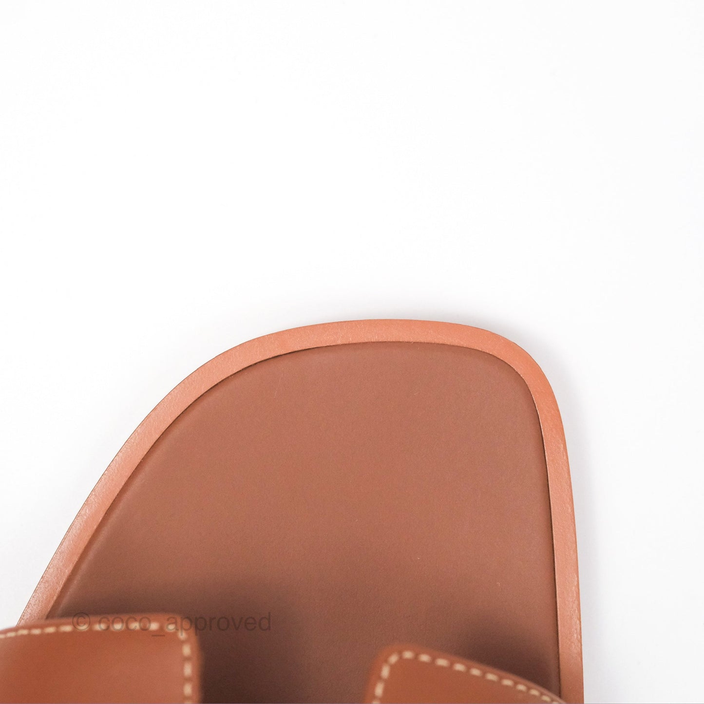 Hermès Oran Sandals in Gold Size 40.5