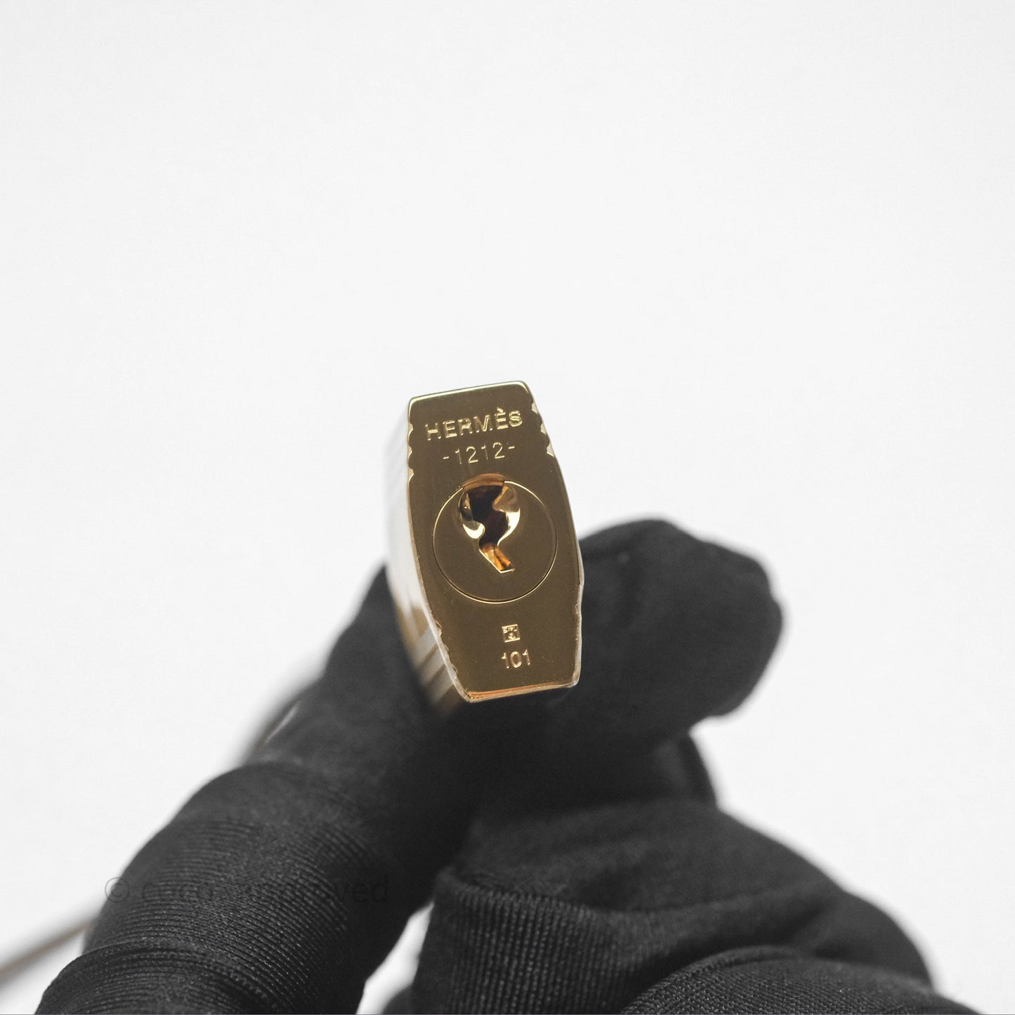 Hermès Kelly II 28 Retourne Gris Pale M4 Togo Gold Hardware