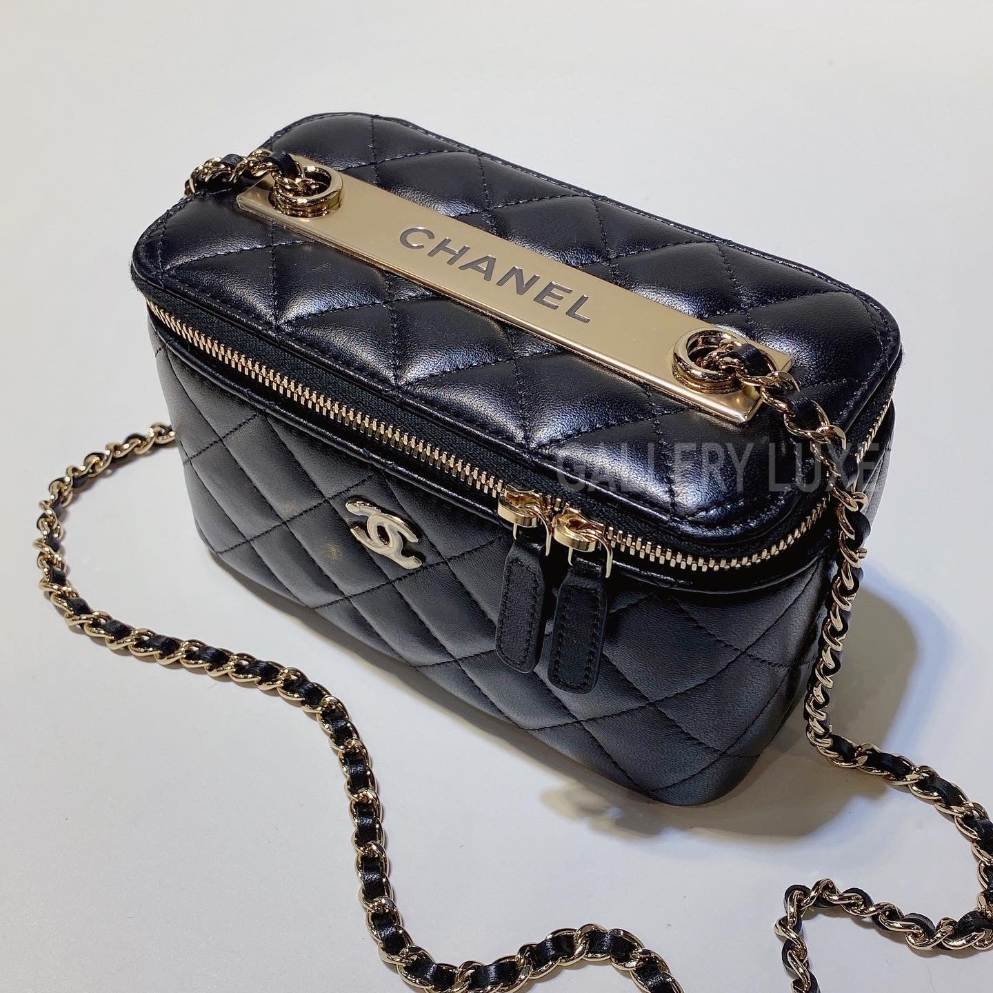 No.3118-Chanel Lambskin Trendy CC Vanity With Chain