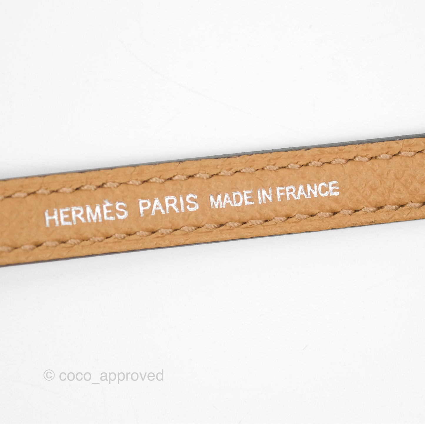 Hermès Mini Kelly II Etoupe 18/Alezan 3G/Biscuit 48 Epsom Palladium Hardware