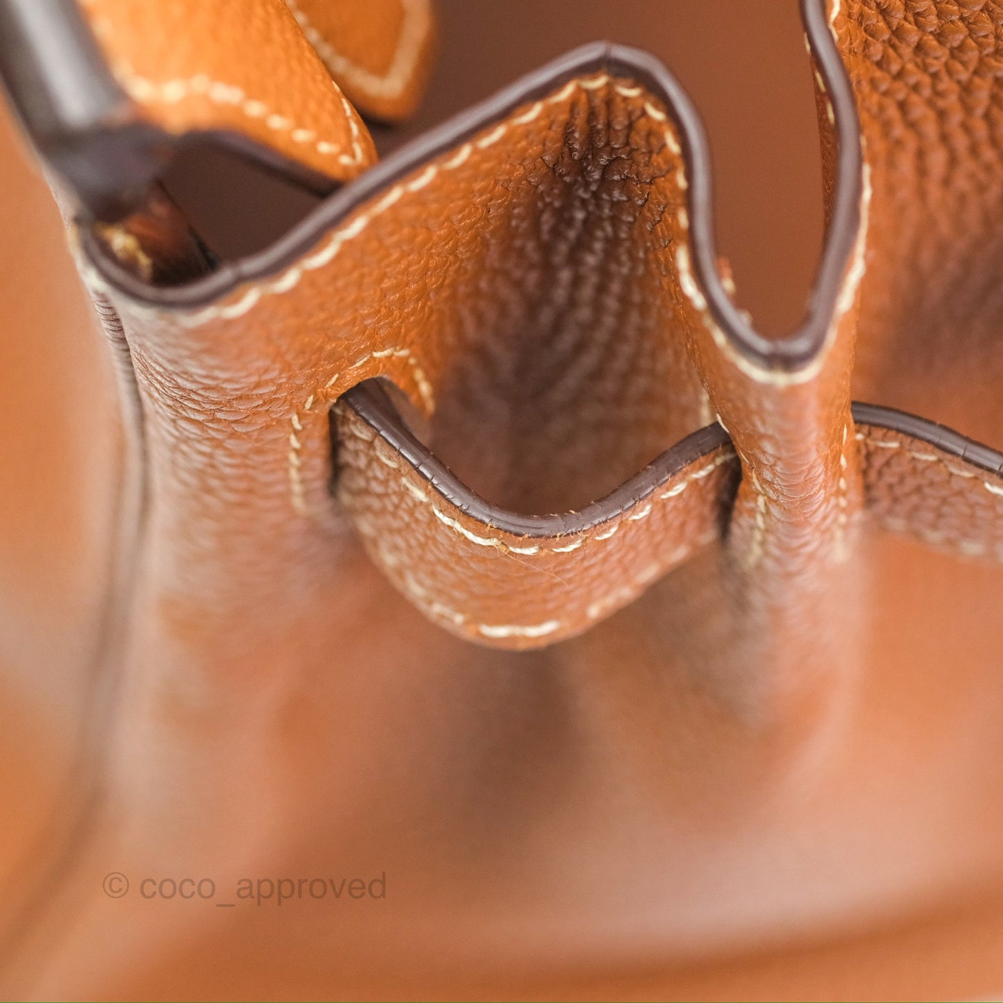 Hermès Birkin 30 Retourne Gold Clemence Palladium Hardware