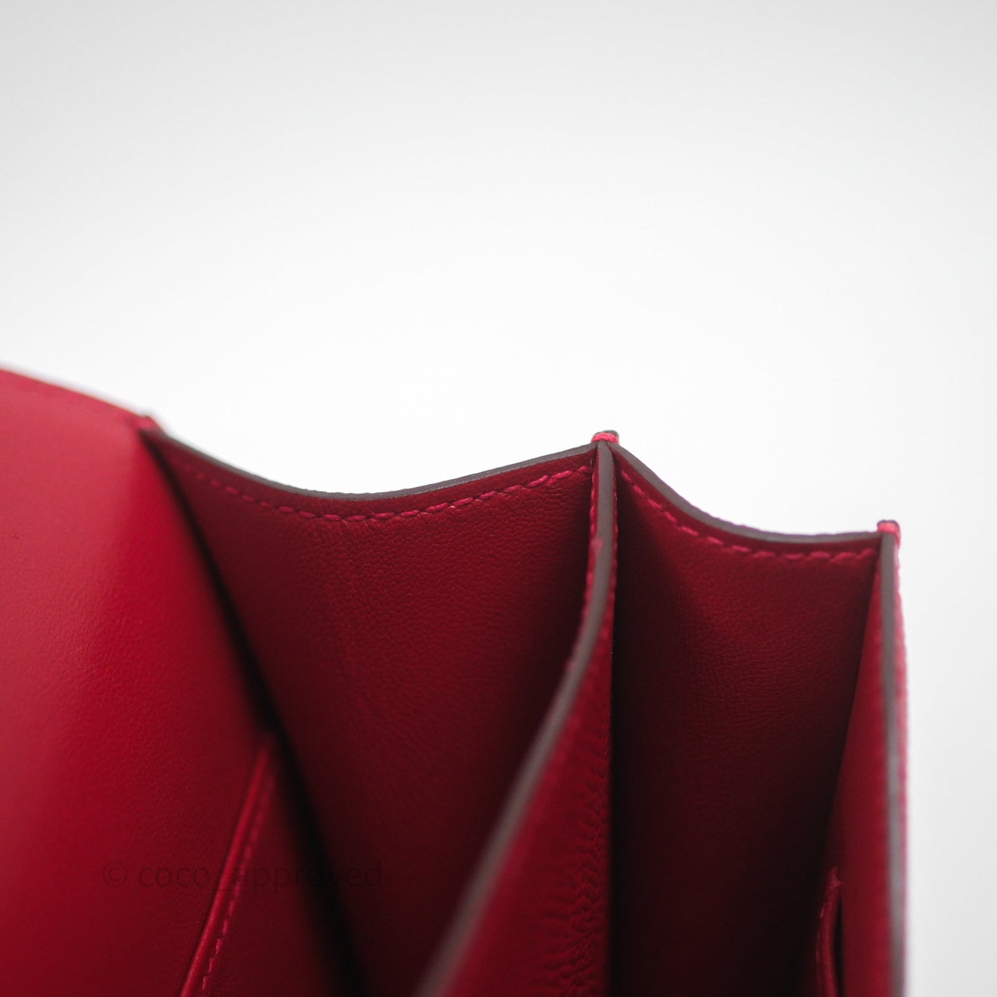 Hermès Constance Mini 18cm Rouge Casque Epsom Gold Hardware