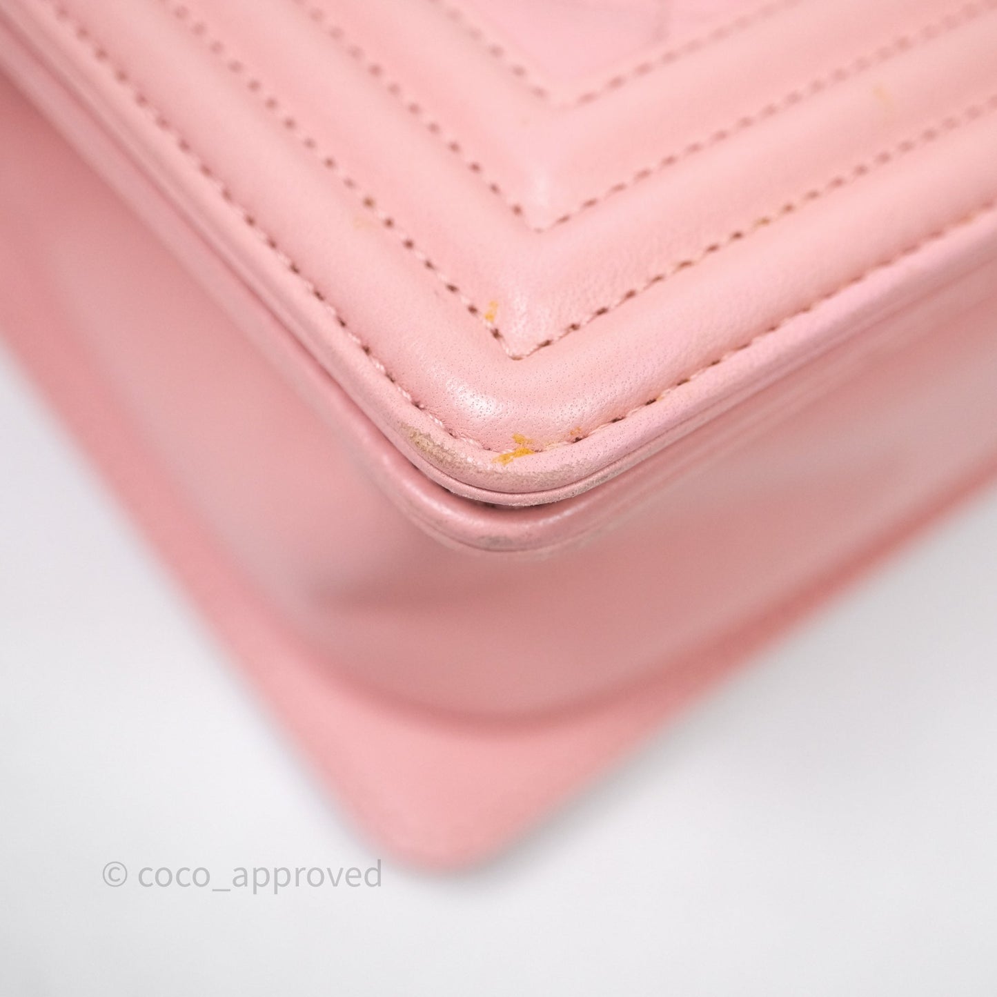 Chanel Quilted Medium Boy Pink Lambskin Ruthenium Hardware