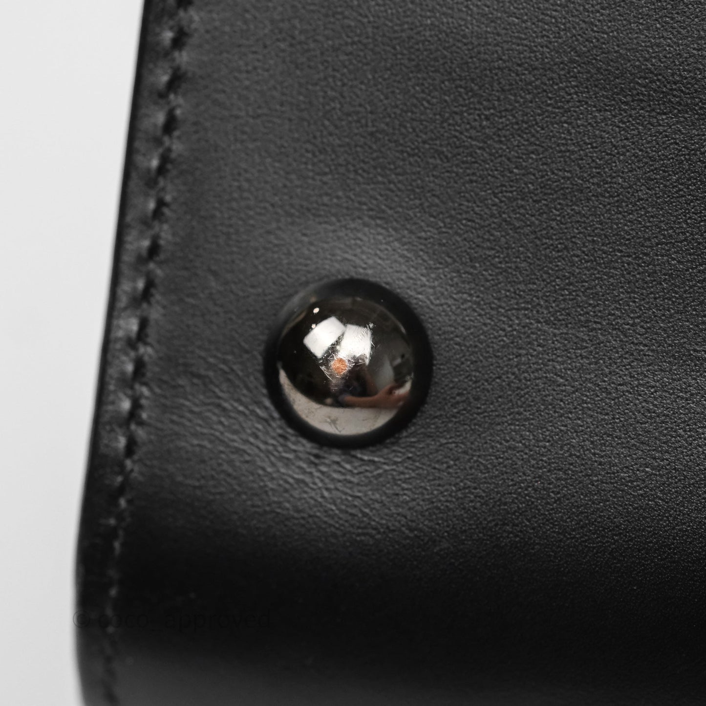 Delvaux Brillant L'Humour MM Black Calfskin