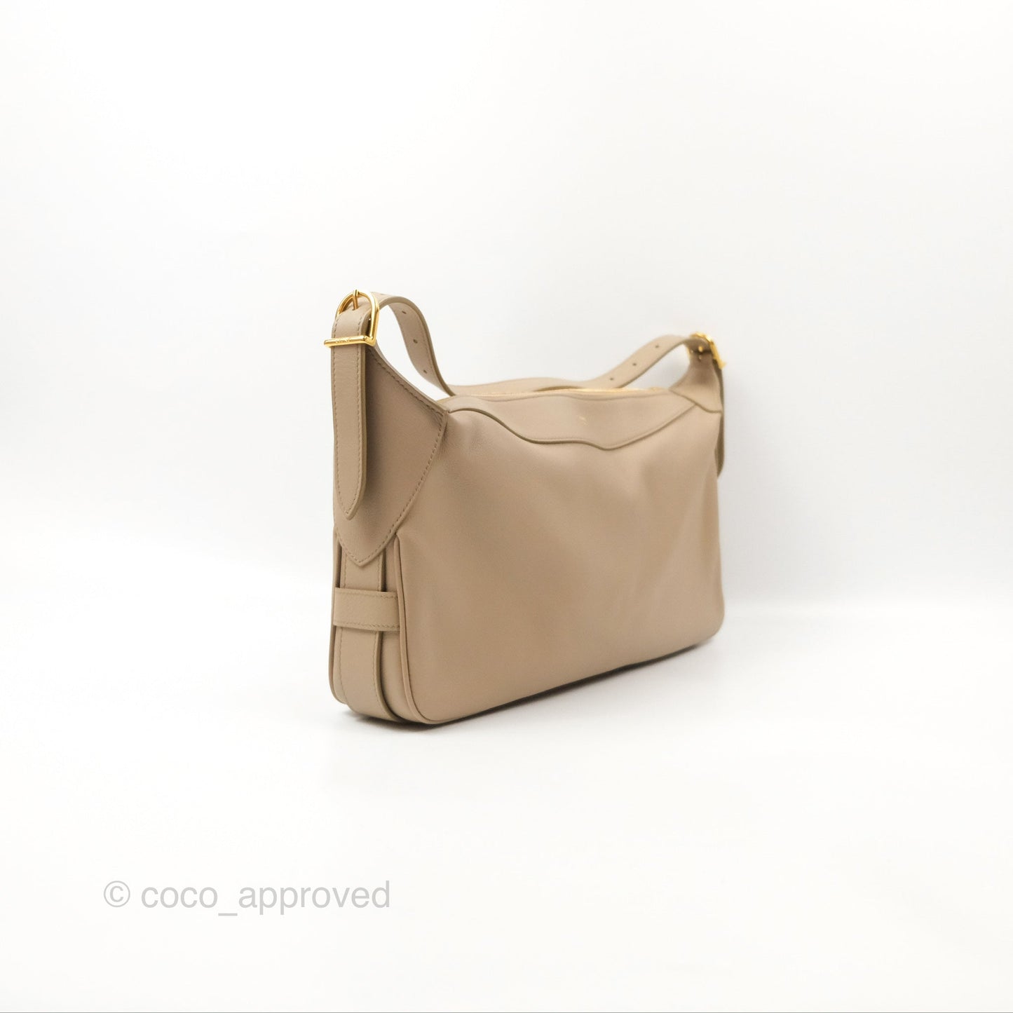 Celine Medium Romy Shoulder Bag Safari Supple Calfskin