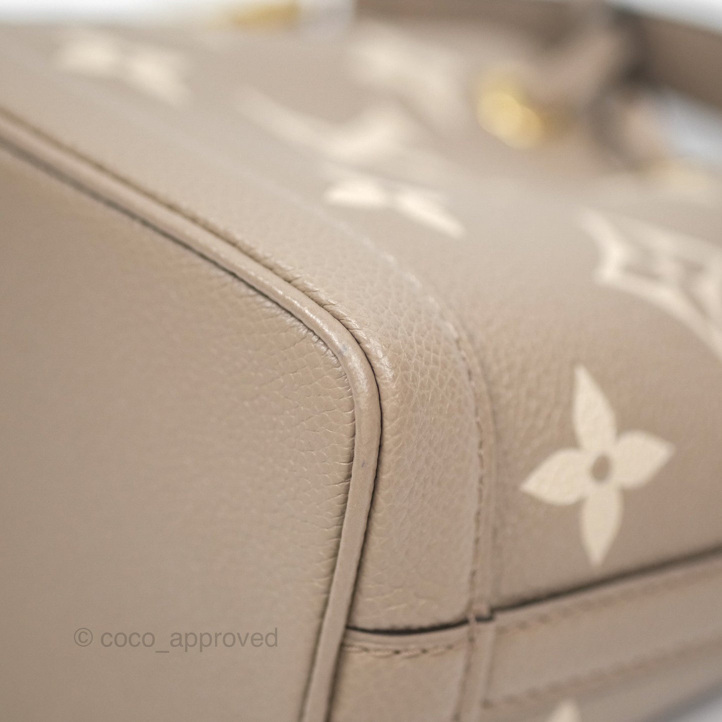 Louis Vuitton Nano Noe Monogram Dove/Cream Canvas