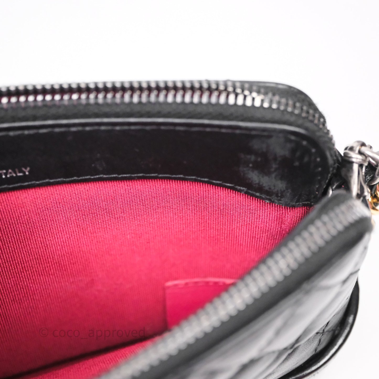 Chanel Gabrielle Clutch With Chain Aged Calfskin Black Mixed Hardware
