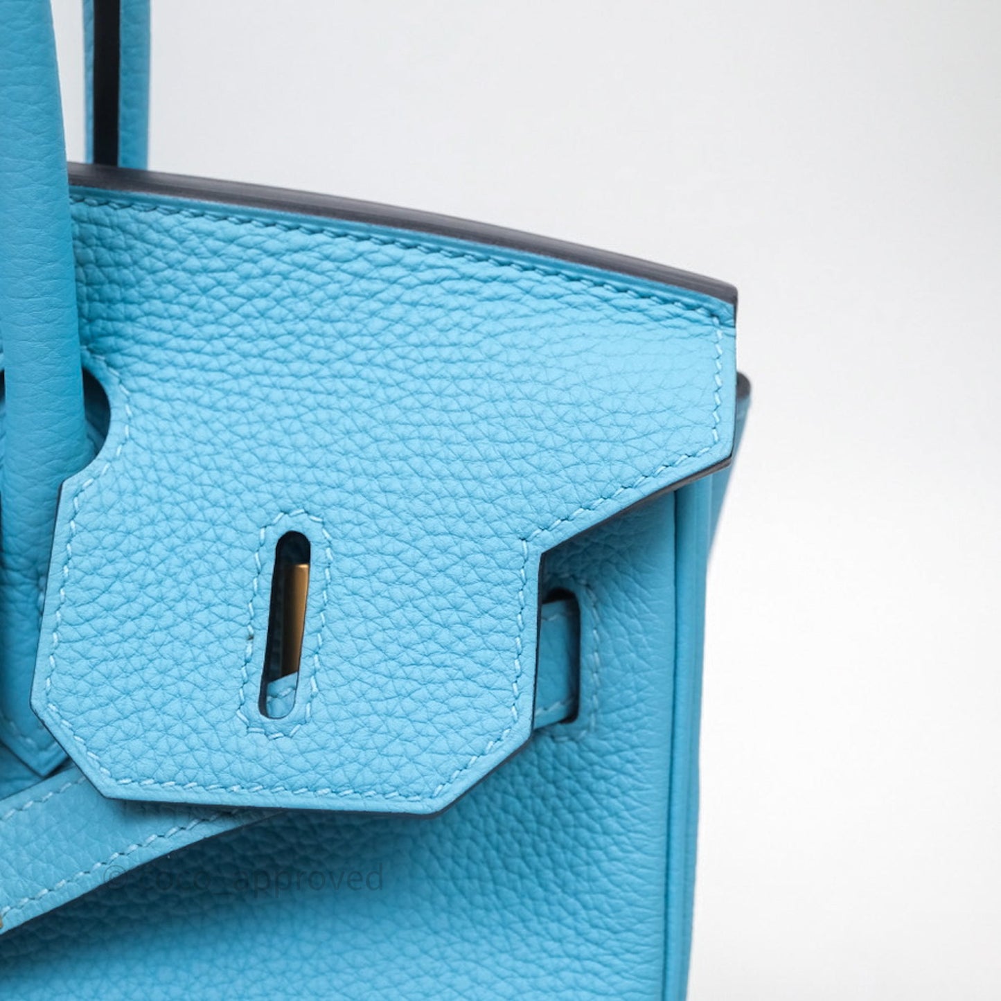 Hermès Birkin 30 Bleu De Nord P3 Togo Gold Hardware