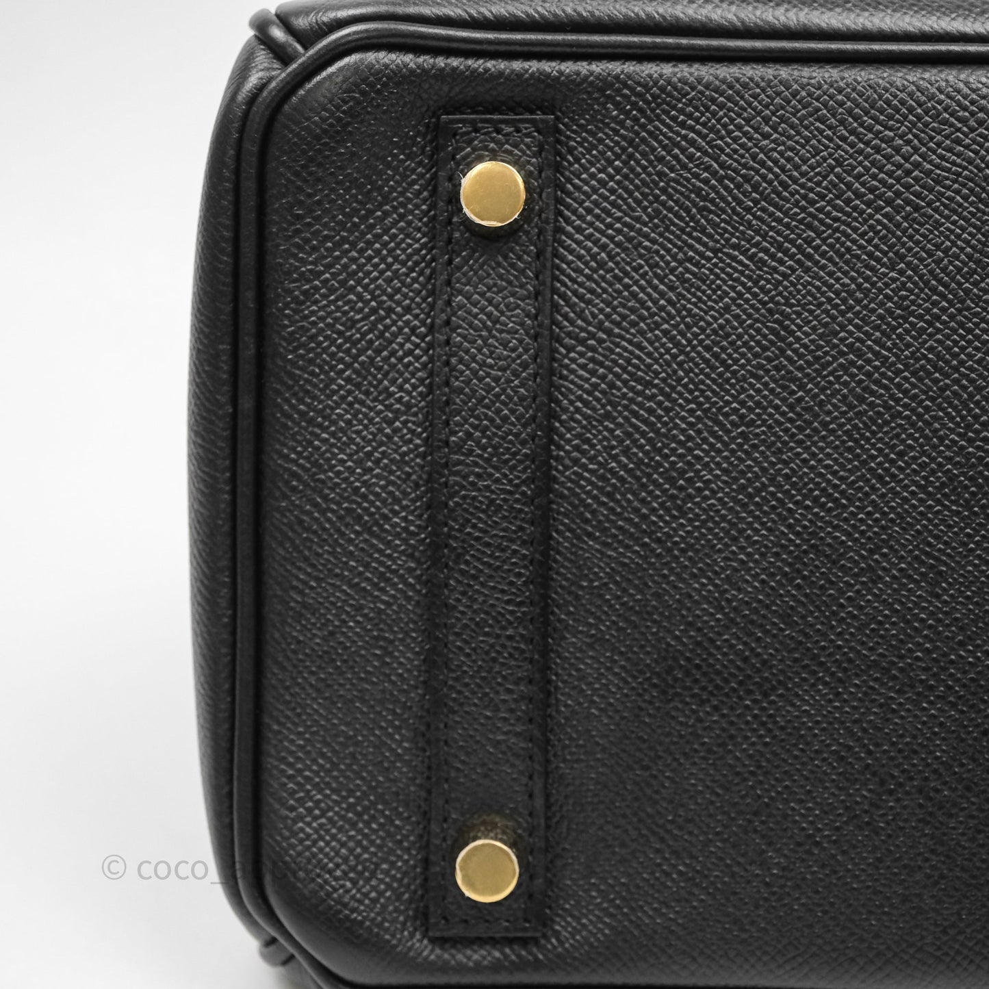 Hermès Birkin 30 Black Noir 89 Epsom Gold Hardware