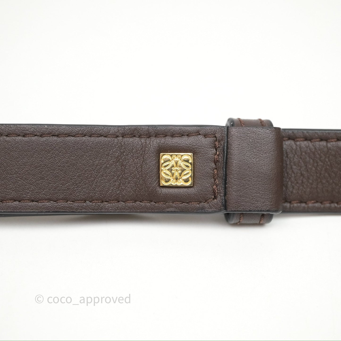 Loewe Small Puzzle Edge Bag Laurel Green/Light Oat Calfskin