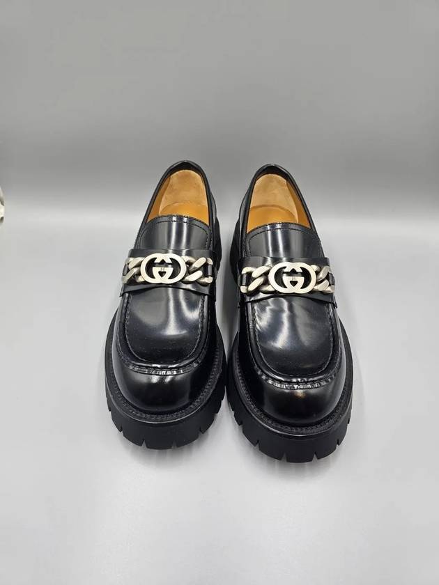 Luxury Gucci Trending 2025 Loafer with Interlocking G Black Leather