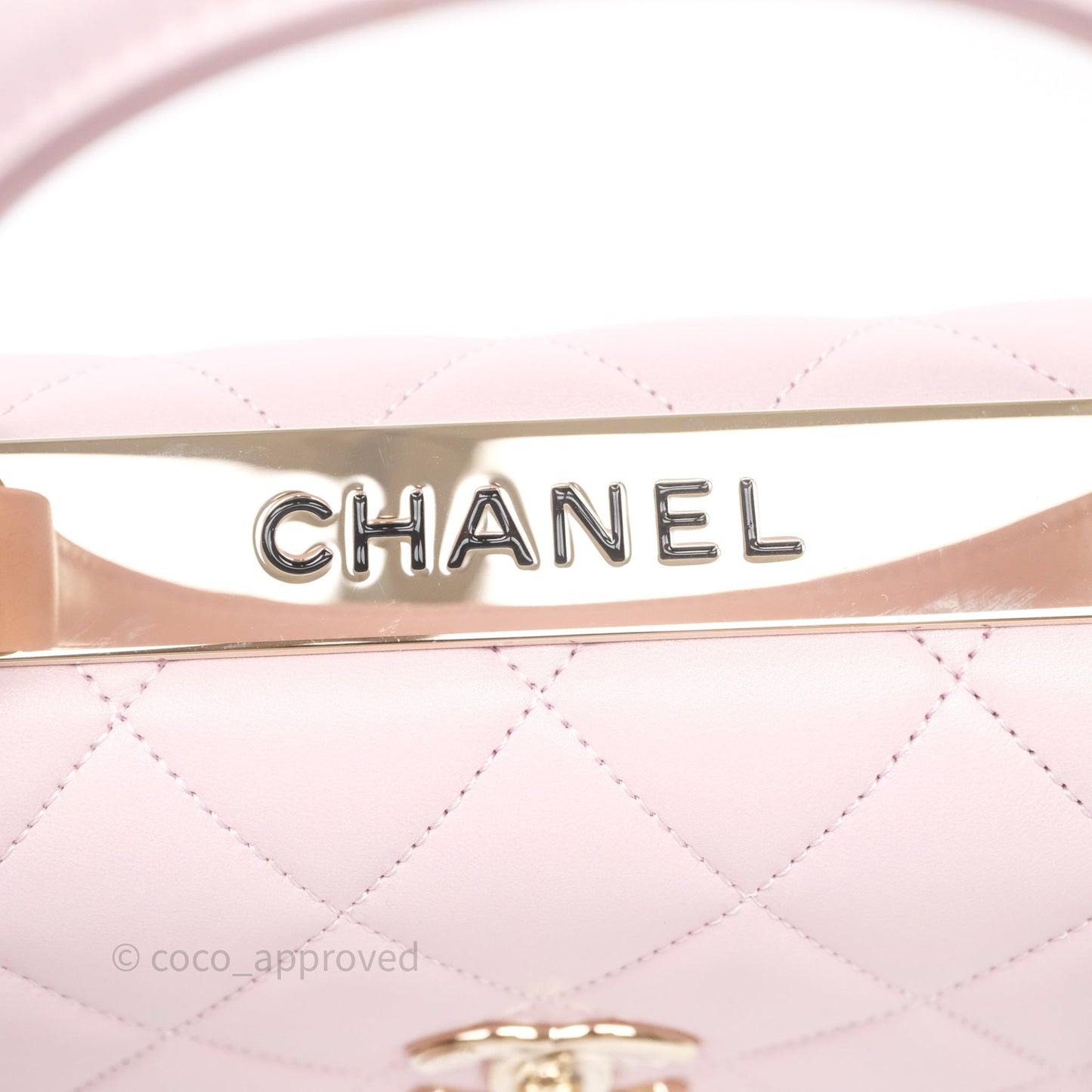 Chanel Small Trendy CC Lilac Lambskin Gold Hardware