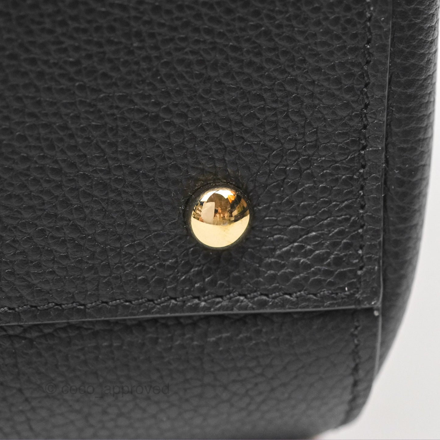 Chanel Small Neo Executive Tote Bag Black Grained Calfskin