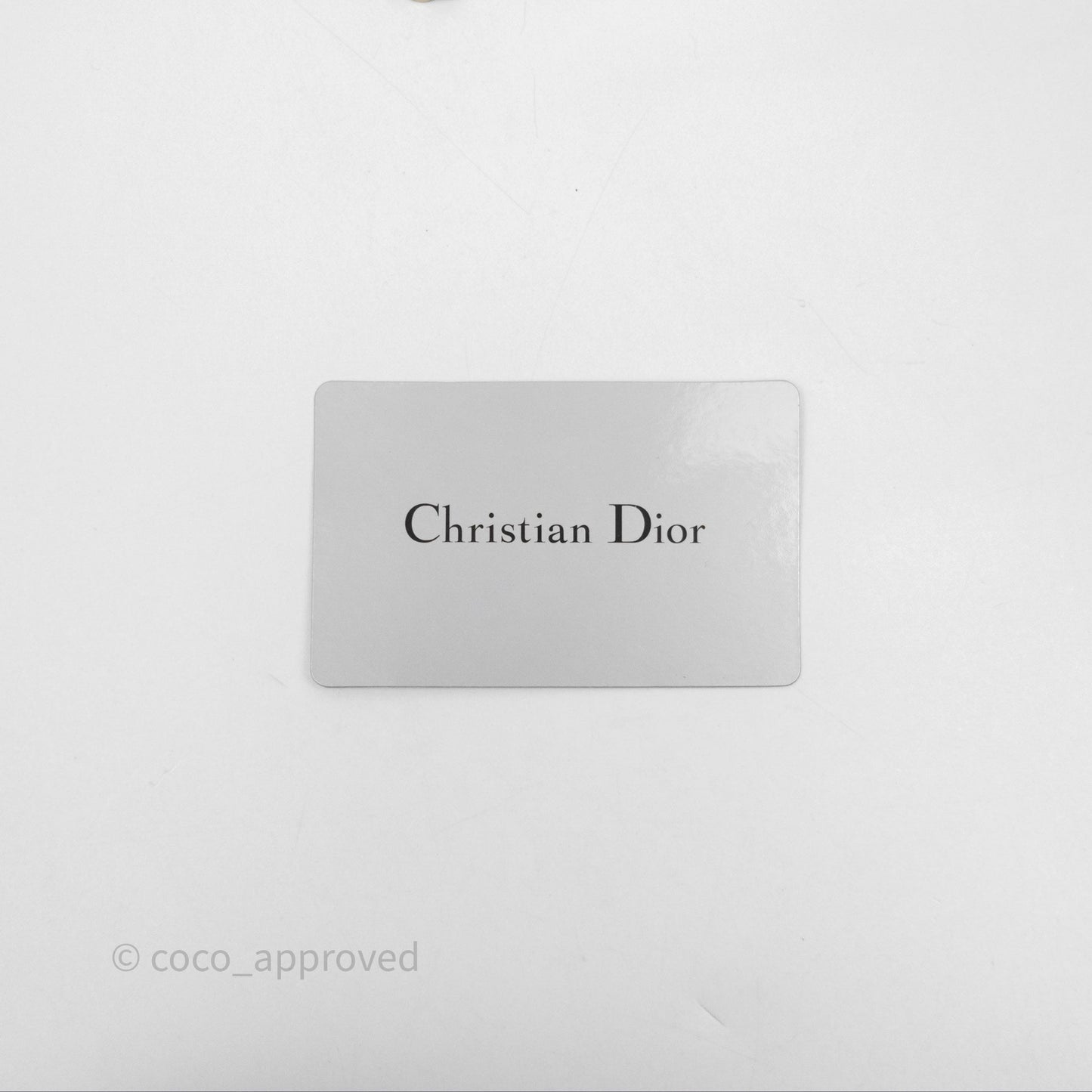 Christian Dior Lady Dior Call'in Dior Phone Holder Red Patent Cannage Calfskin