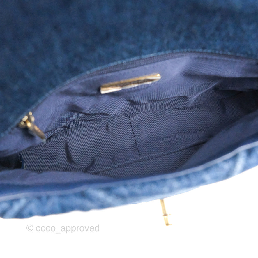 Chanel 19 Small Denim Mixed Hardware