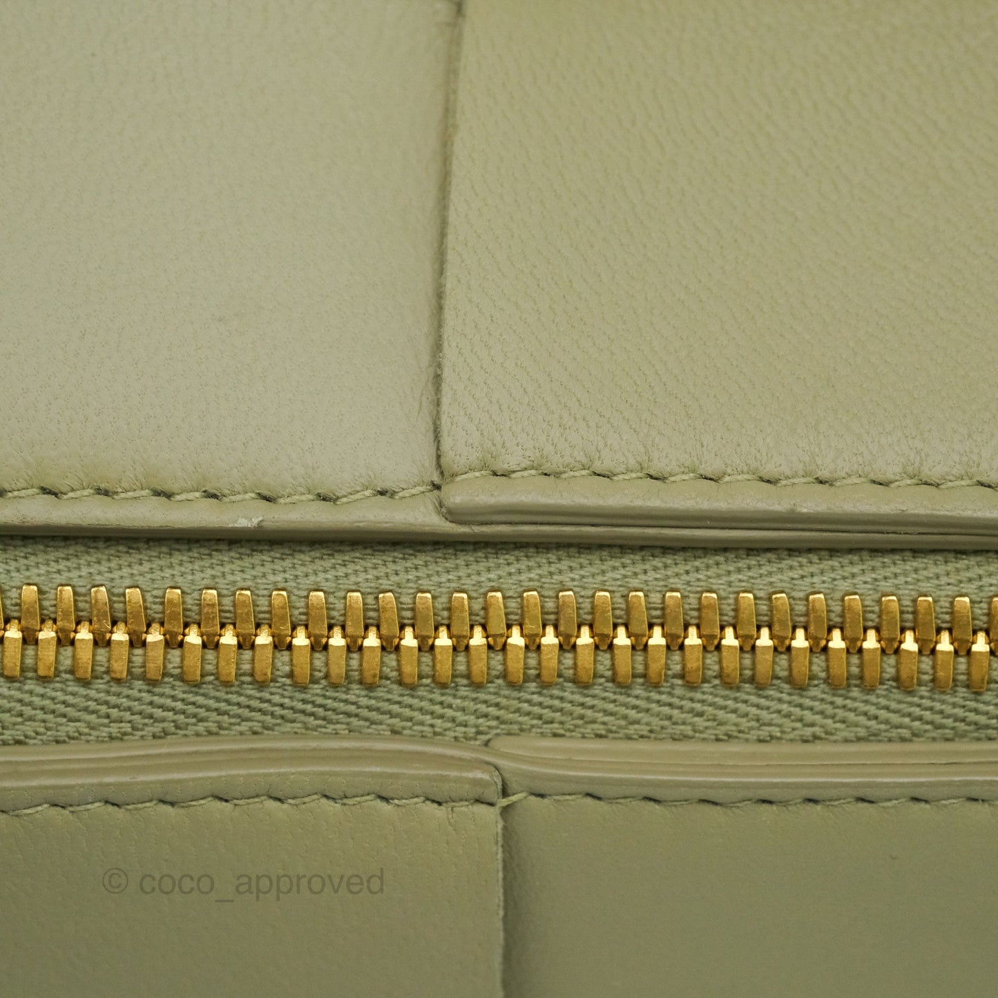 Bottega Veneta Brick Cassette Bag Olive Green Intrecciato Lambskin