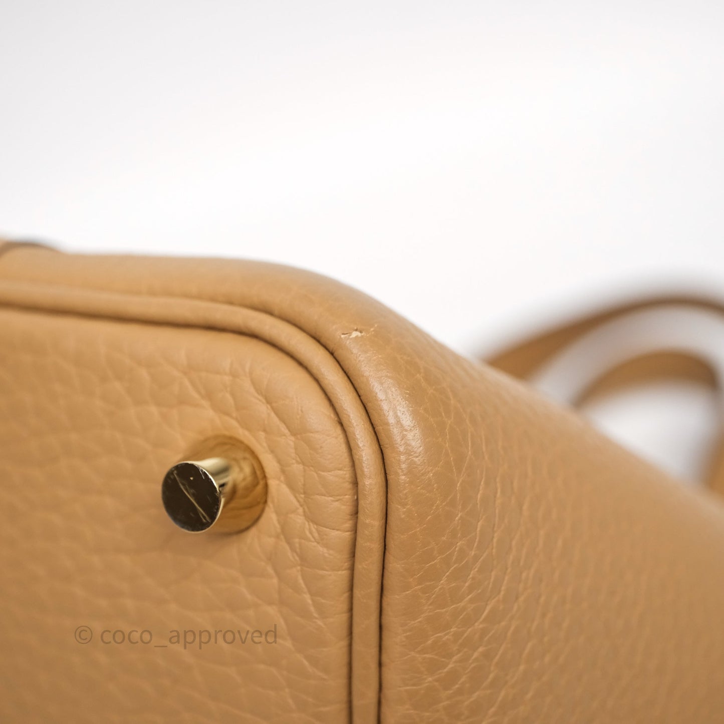 Hermès Picotin Lock 18 Chai 0M Taurillon Clemence Gold Hardware