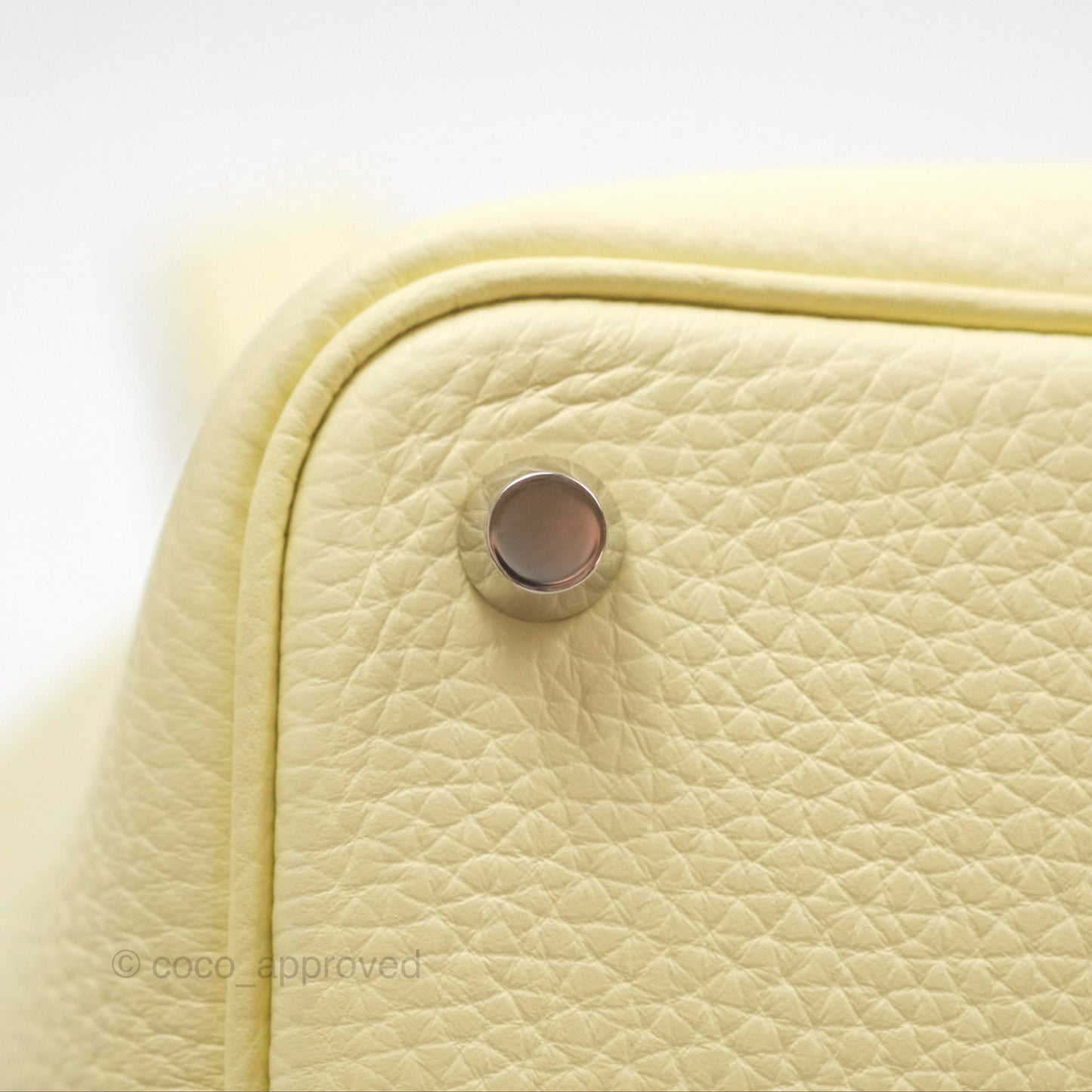 Hermès Picotin Lock 18 Jaune Milton I8 Clemence Palladium Hardware
