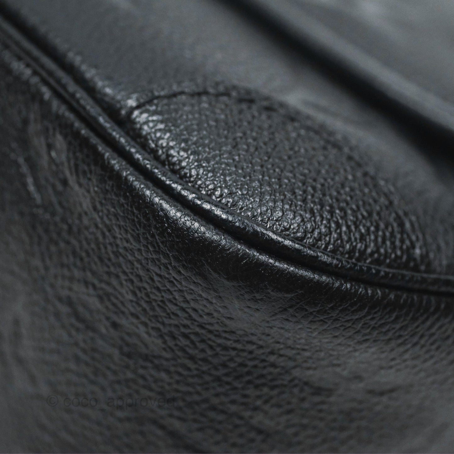 Louis Vuitton Diane Black Monogram Empreinte Leather
