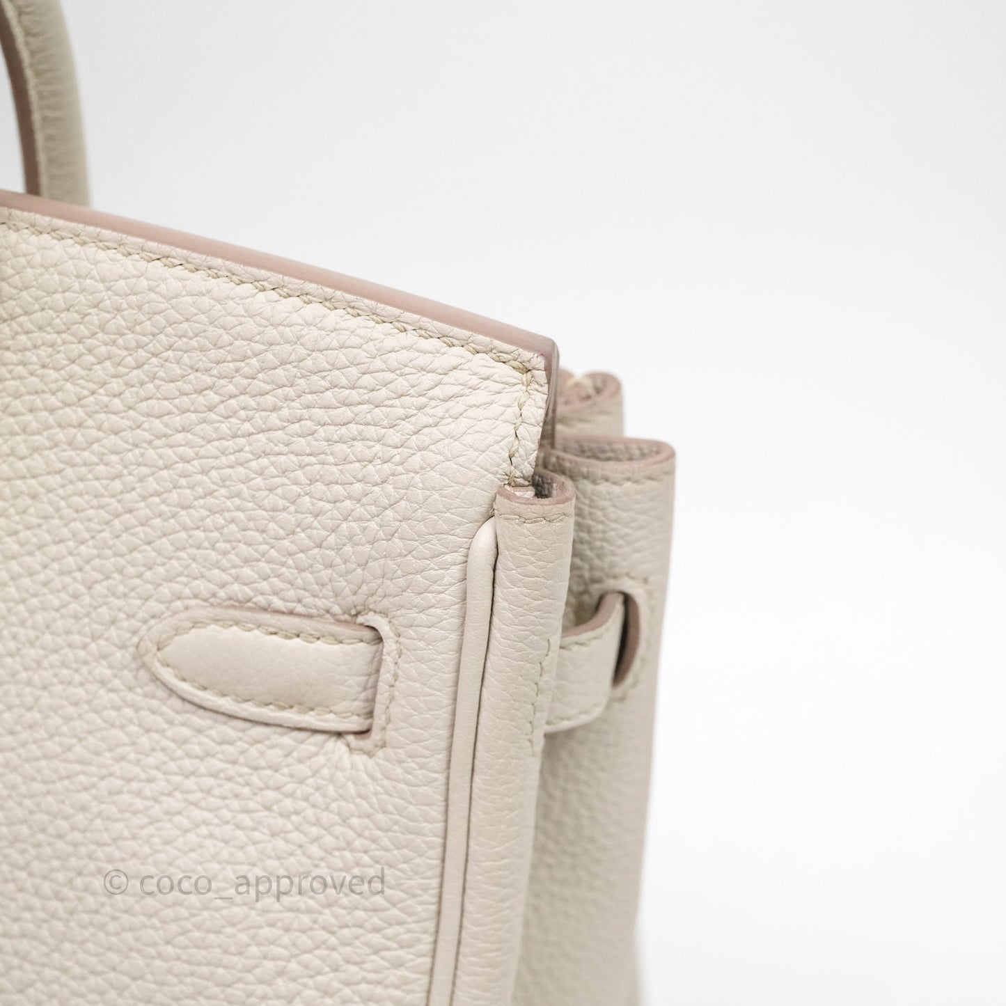Hermes Birkin 25 Beton Togo Gold Hardware