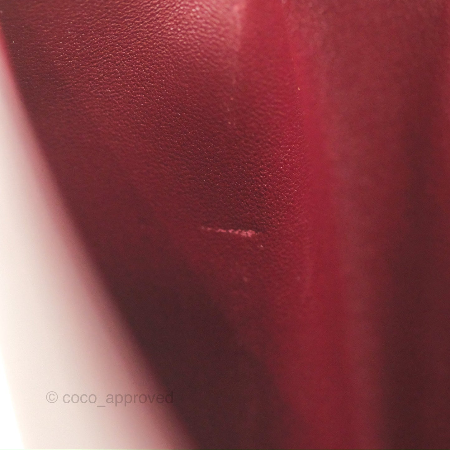 Celine Medium Classic Box Flap Burgundy Calfskin