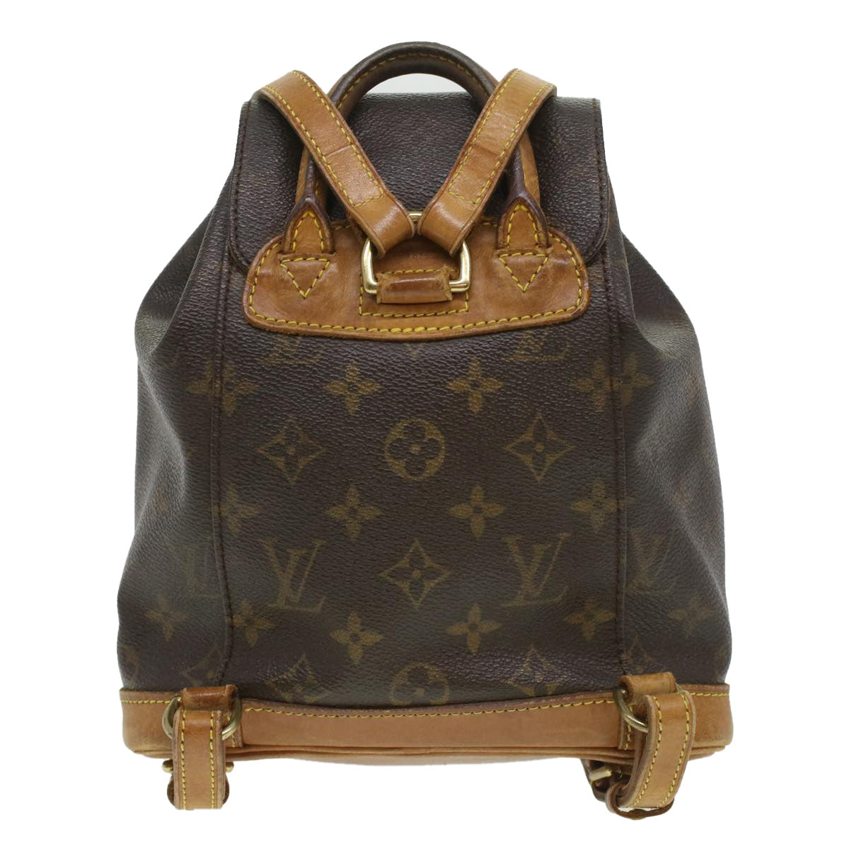 LOUIS VUITTON Monogram Montsouris PM Backpack M51137 LV 35340