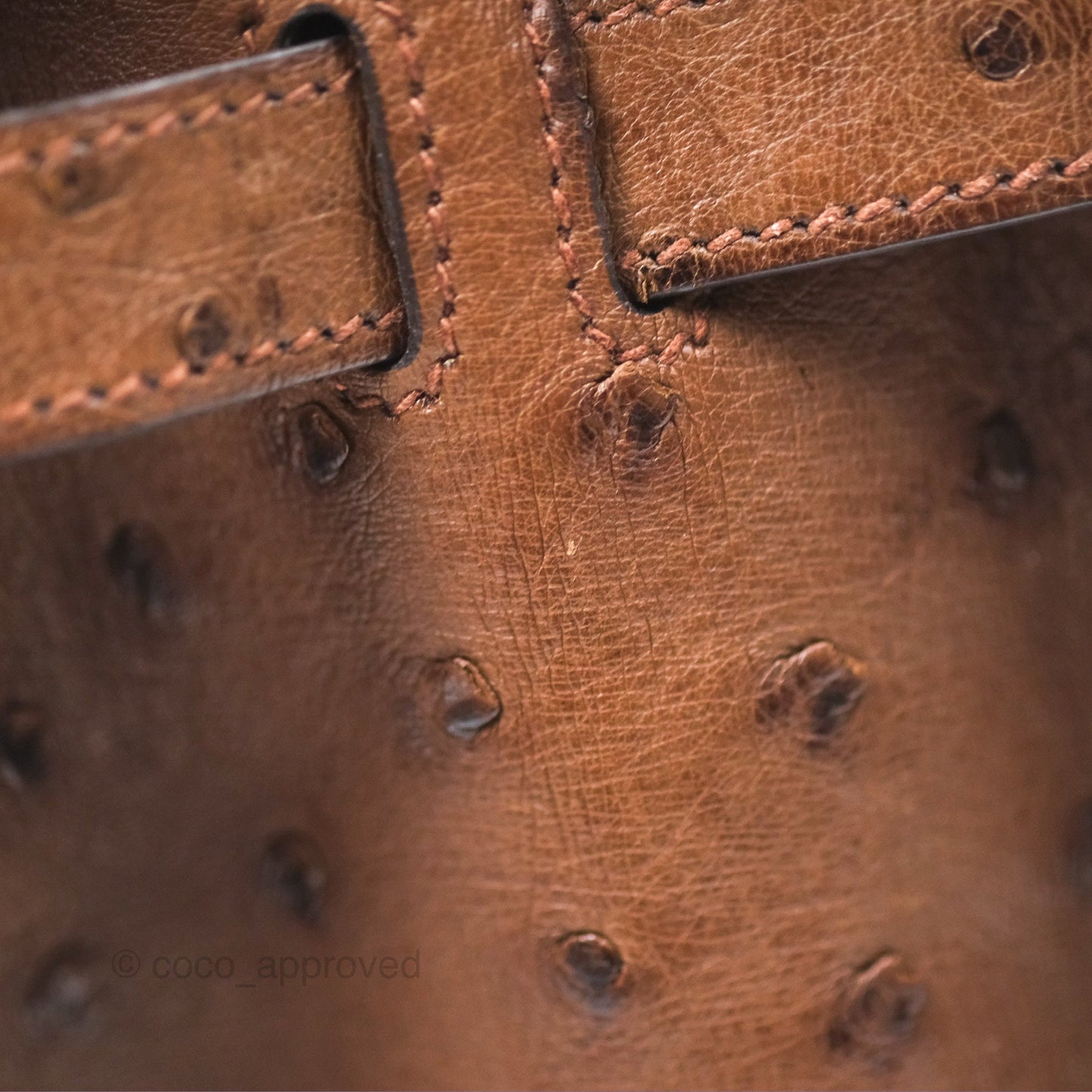 Hermès Birkin Retourne 30 Dark Brown Ostrich Palladium Hardware