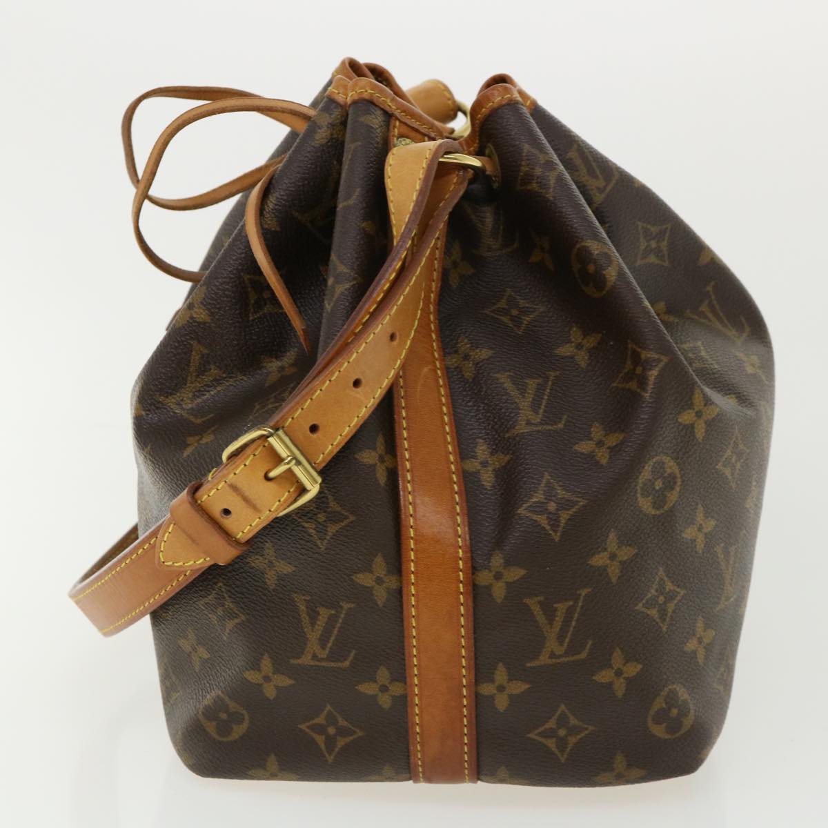 LOUIS VUITTON Monogram Petit Noe Shoulder Bag M42226 LV 35410