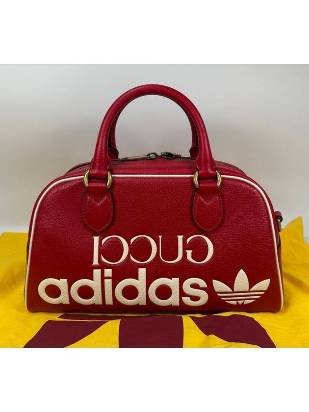 Luxury Gucci Trending 2025 x Adidas mini duffel bag