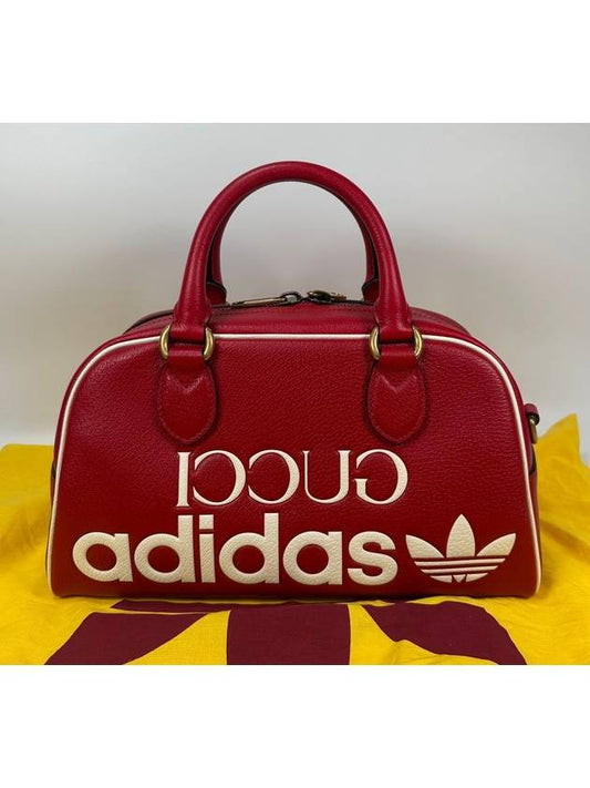 Luxury Gucci Trending 2025 x Adidas mini duffel bag