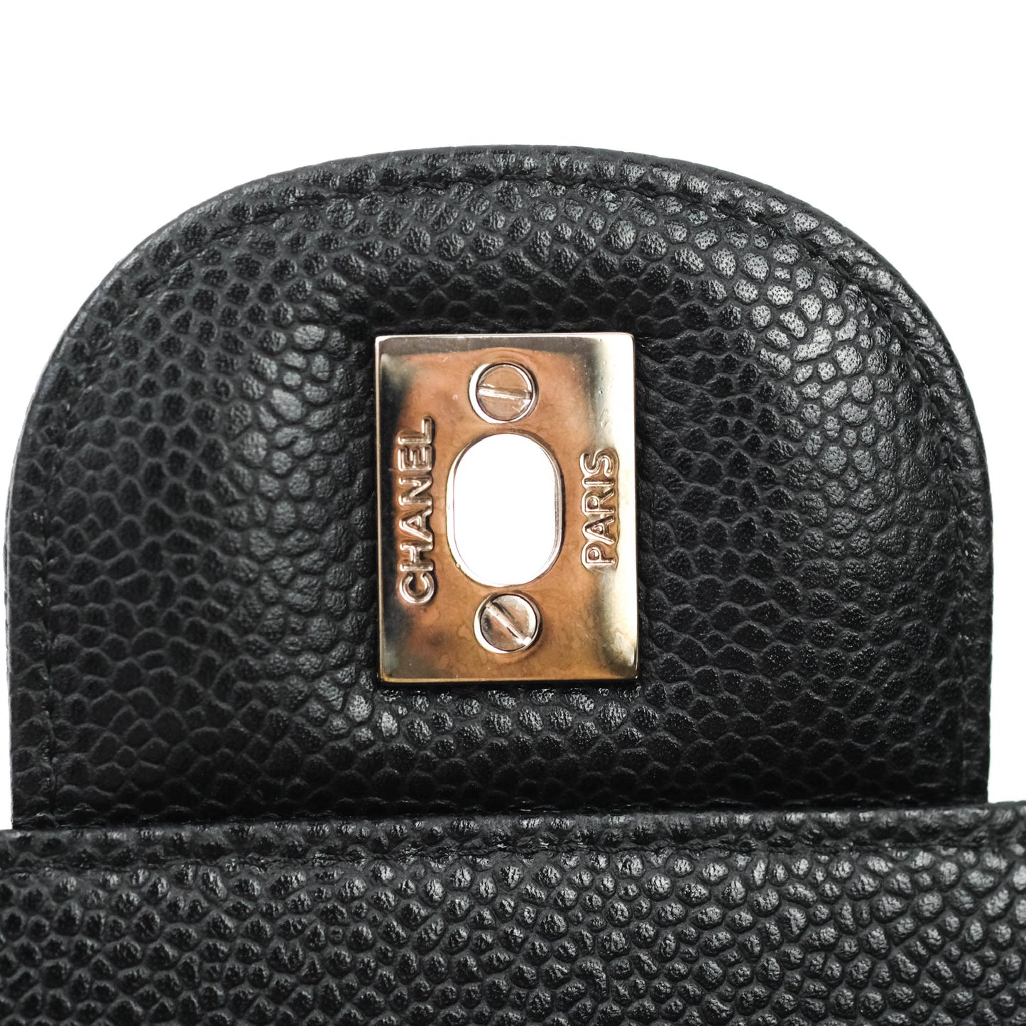 Chanel Jumbo Double Flap Black Caviar Silver Hardware⁣⁣