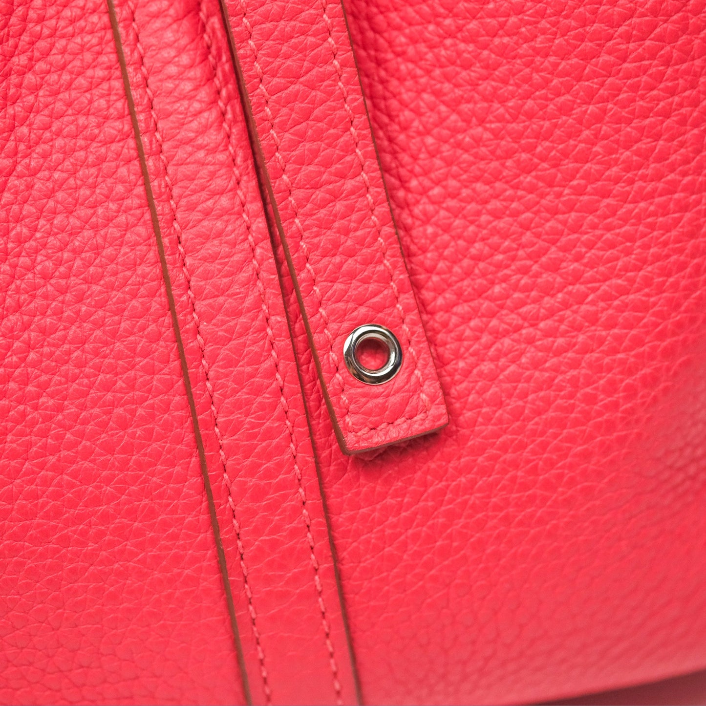 Hermès Picotin Lock 22 Rose Jaipur Clemence Palladium Hardware