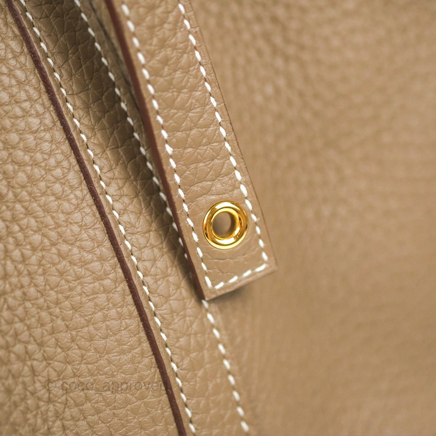 Hermès Picotin 22 Etoupe Clemence Gold Hardware