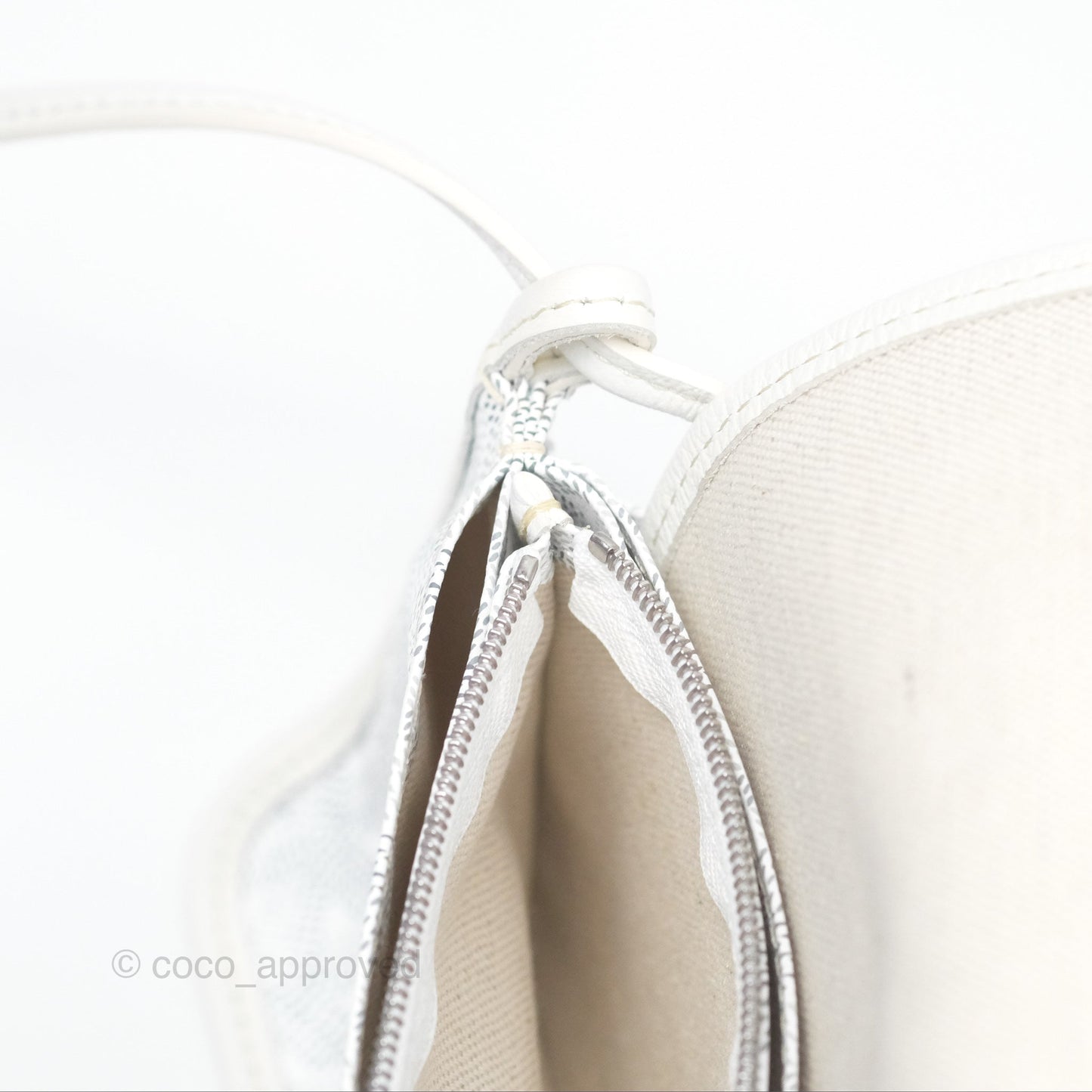 Goyard Plumet Pocket Wallet White
