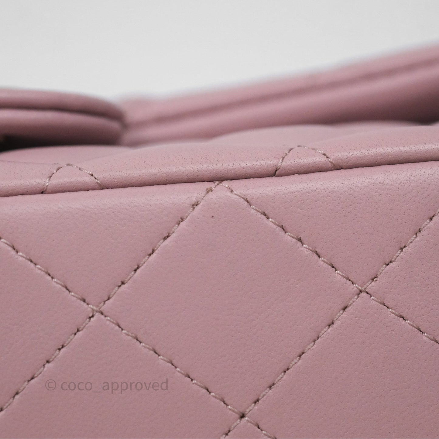 Chanel Top Handle Mini Rectangular Flap Lilac Pink Lambskin Gold Hardware