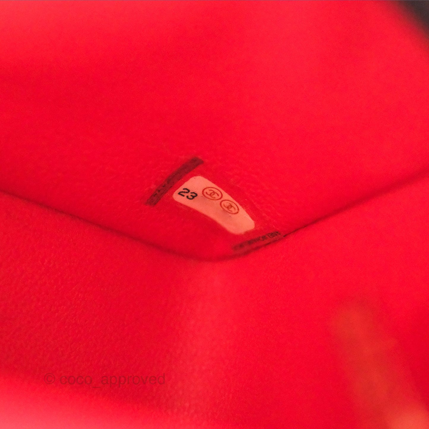 Chanel Quilted Mini Rectangular Flap Red Lambskin Gold Hardware
