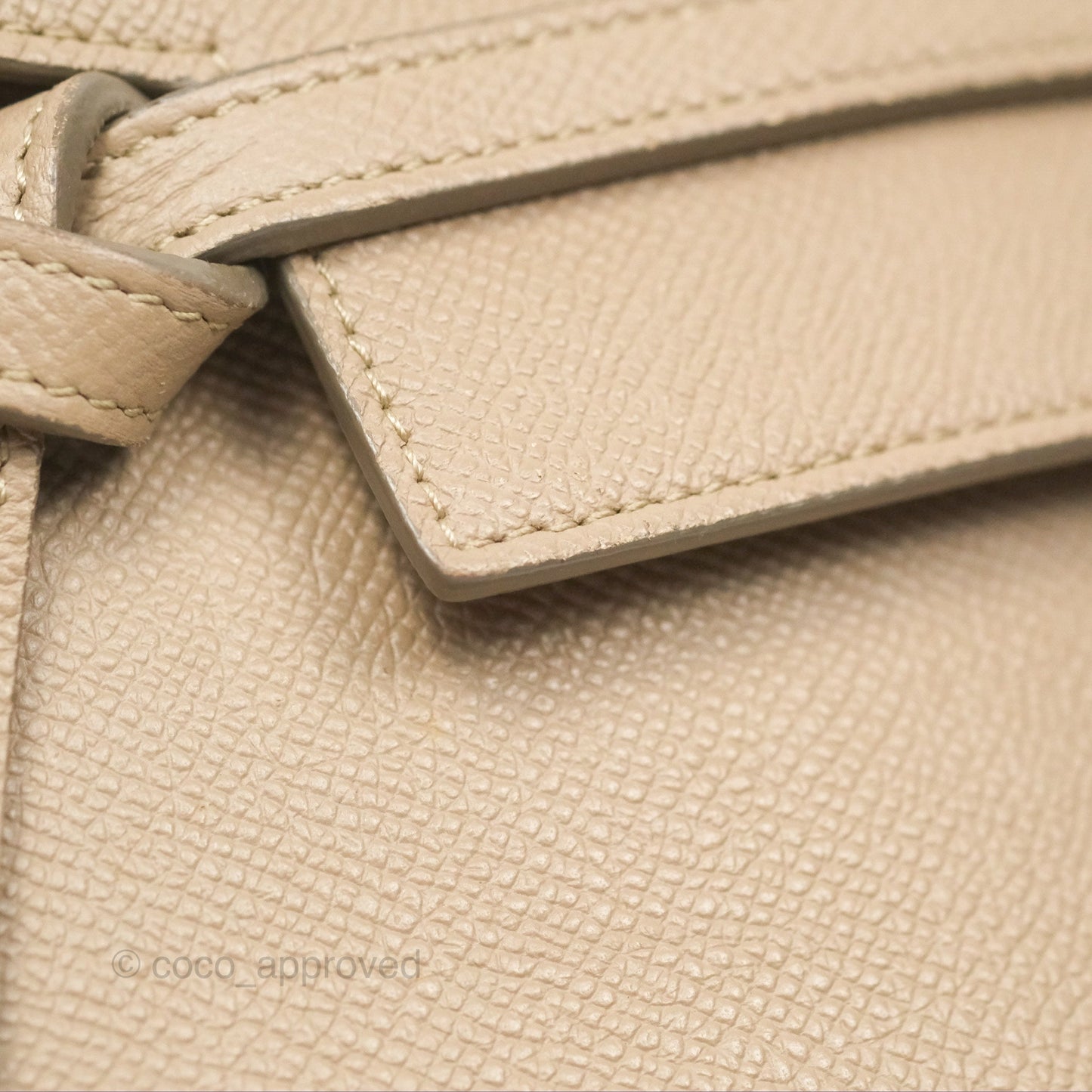 Celine Nano Belt Bag Light Taupe Grained Calfskin Gold Hardware