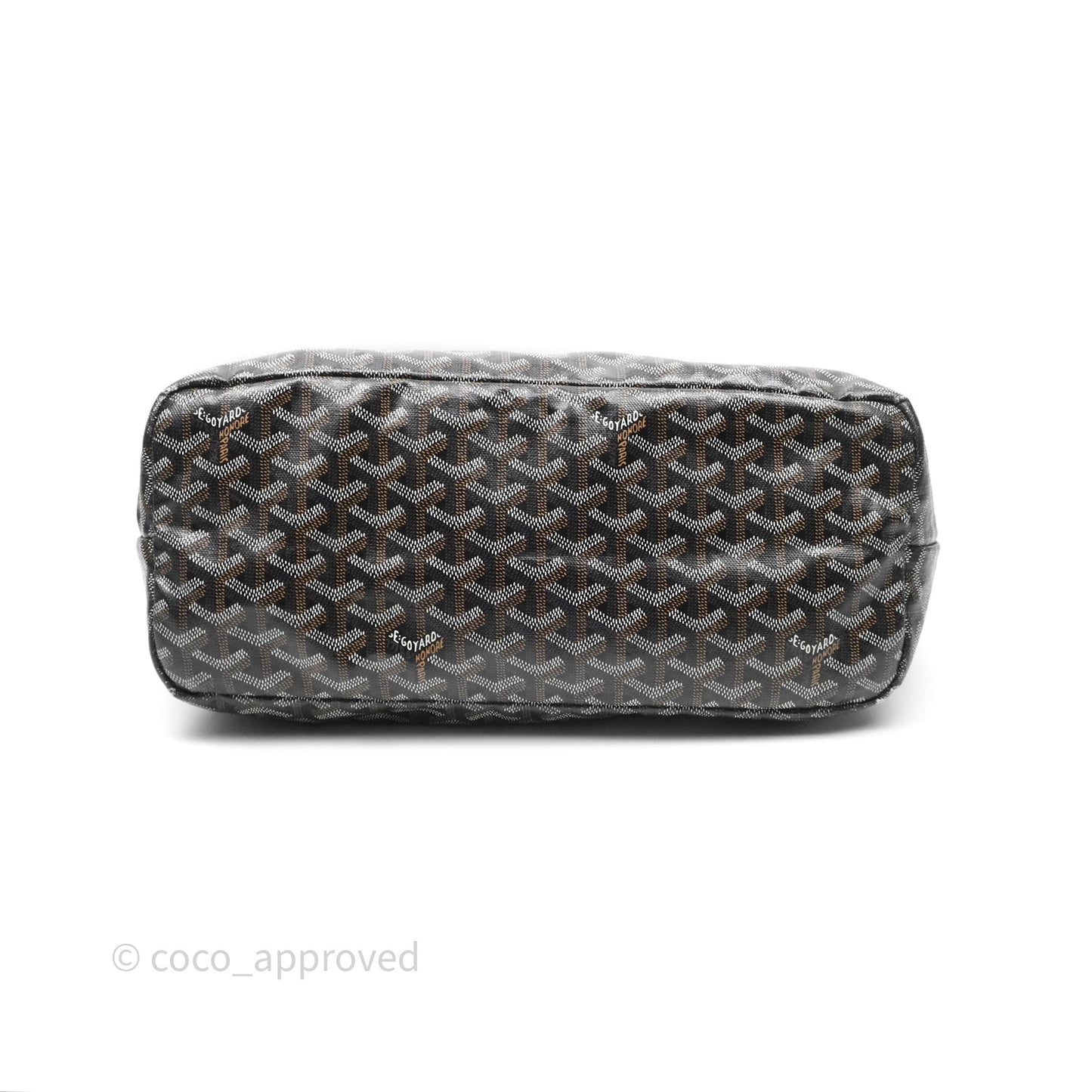 Goyard Saint Louis Black Goyardine Canvas PM⁣⁣⁣⁣⁣⁣⁣⁣⁣⁣⁣⁣⁣⁣⁣⁣