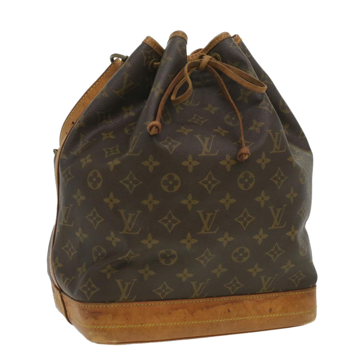 LOUIS VUITTON Monogram Noe Shoulder Bag M42224 LV 35757