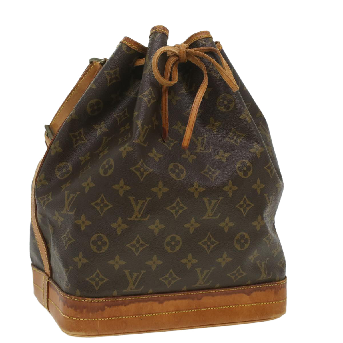 LOUIS VUITTON Monogram Noe Shoulder Bag M42224 LV 35758