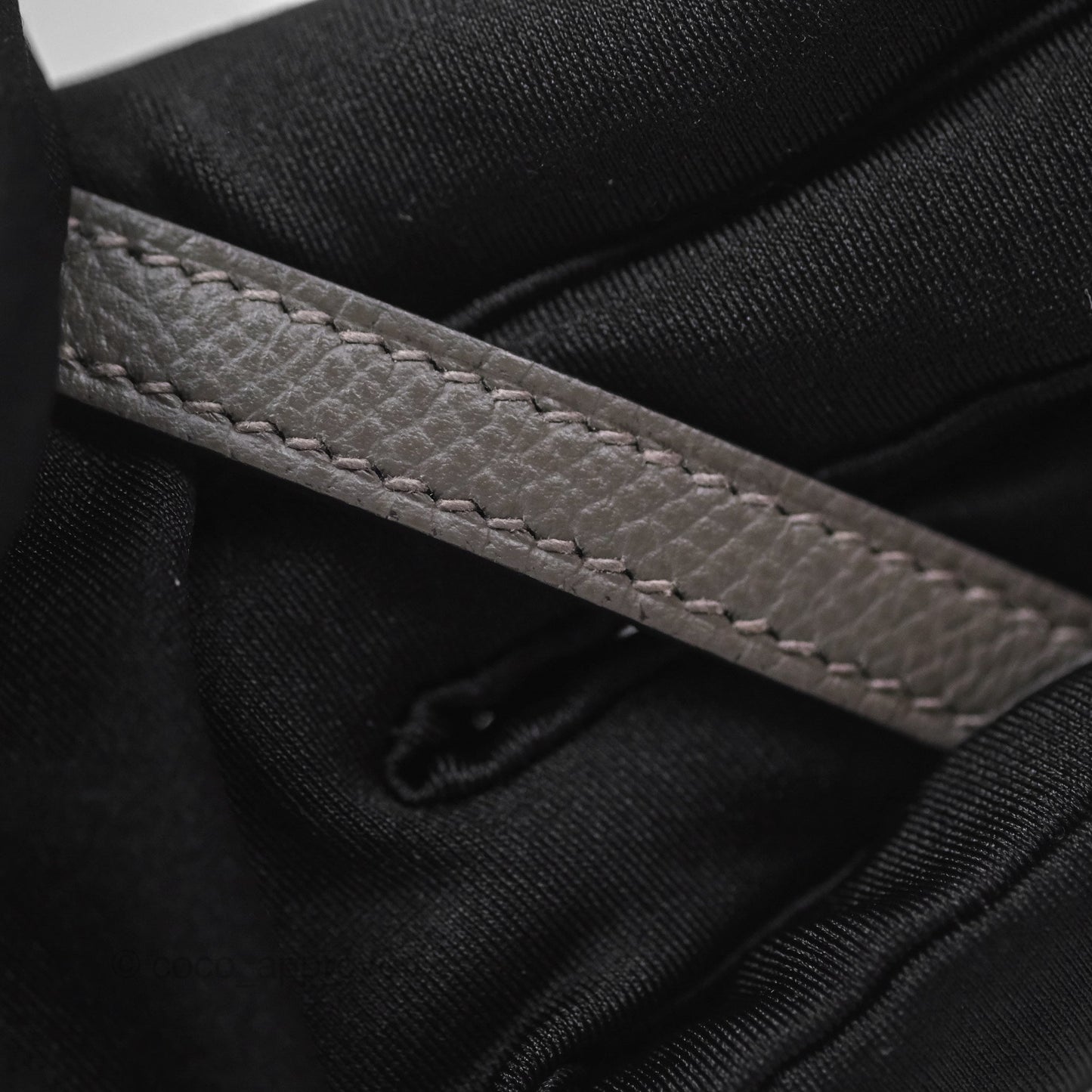 Hermès Mini Kelly II Gris Meyer 0L Epsom Gold Hardware
