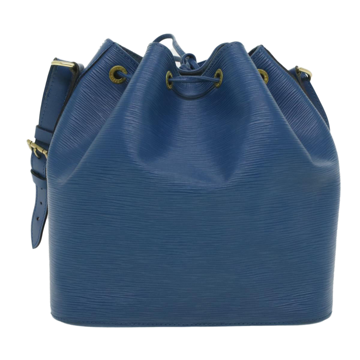 LOUIS VUITTON Epi Petit Noe Shoulder Bag Blue M44105 LV 35779