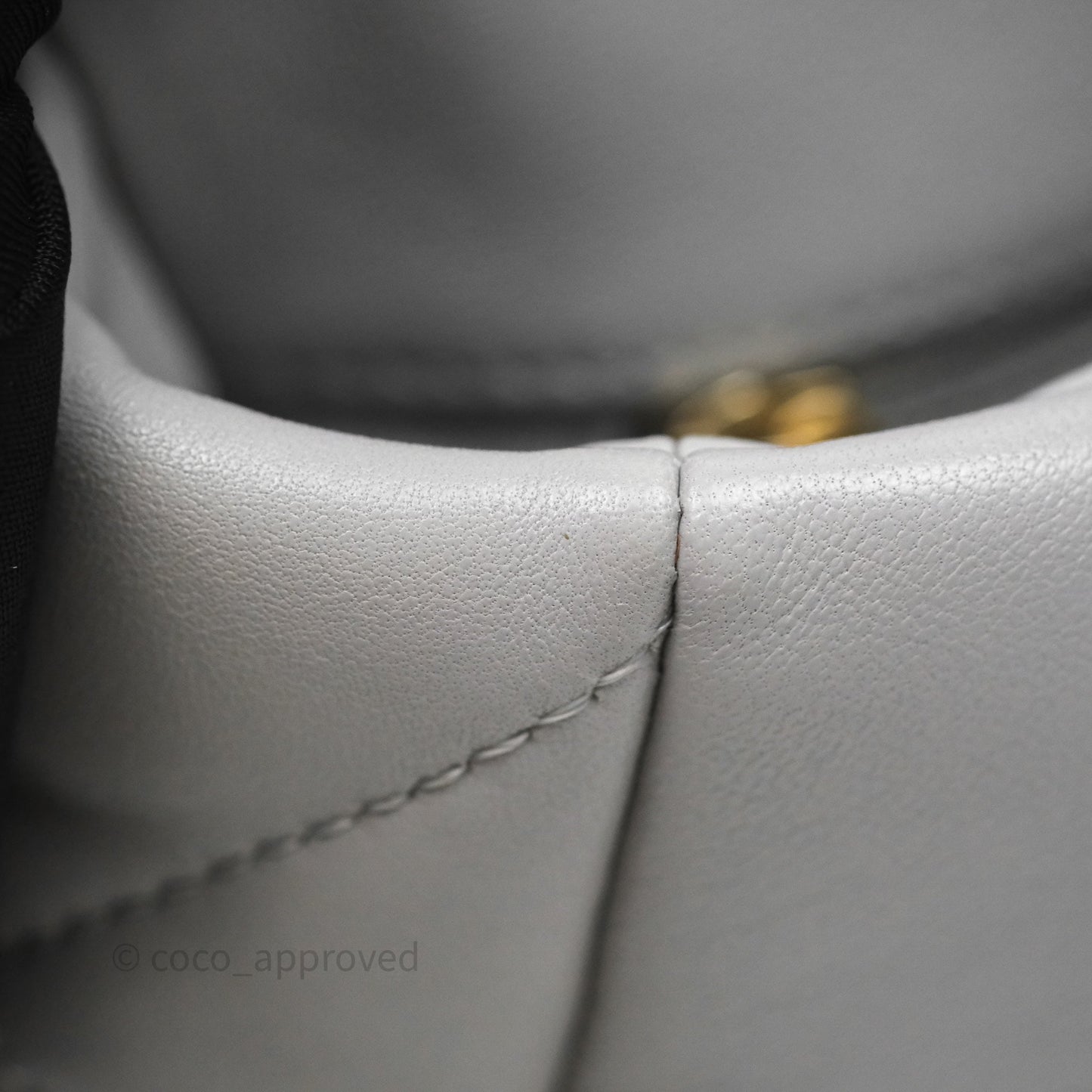 Chanel 19 Small Light Grey Mixed Hardware
